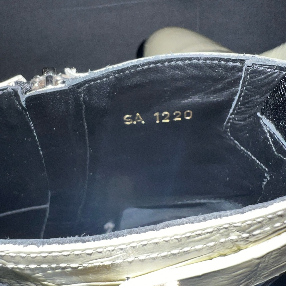 Givenchy Croc Embossed Leather Boot (NWT)! - Picture 6 of 13